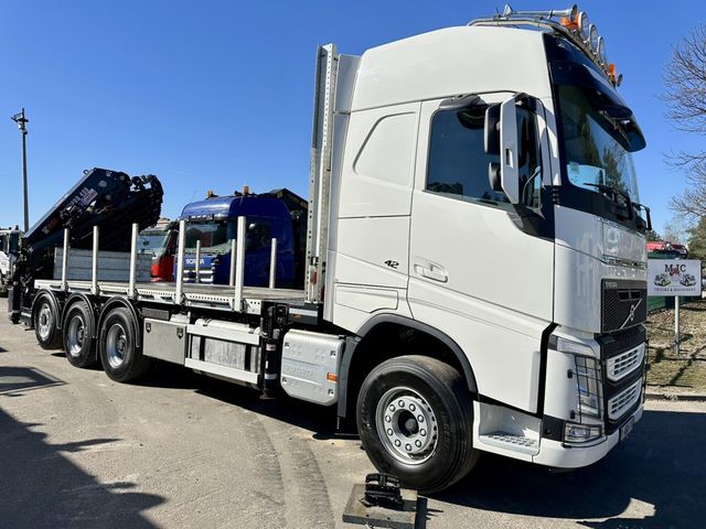 Volvo FH 420 8x4 TRIDEM + KRAAN HIAB 408 E-8 HIPRO + W