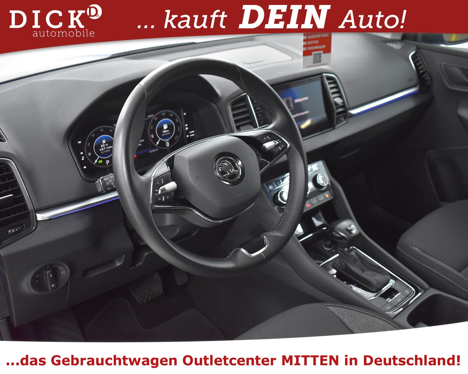 SKODA Karoq 2.0d DSG 4x4 Drive 125 COLUM+KAM+VIRTU+LED - Image 10