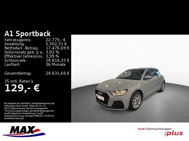 A1 Sportback 30 TFSI ADVANCED PDC+VCP+TEMPOMAT+S