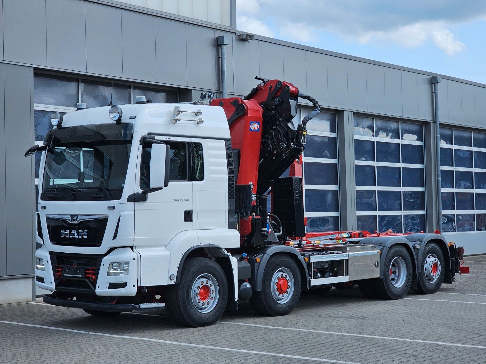 Fahrzeugabbildung MAN MAN TGS 35.510 Abrollkipper JOAB+HMF 5020 K5 JIB