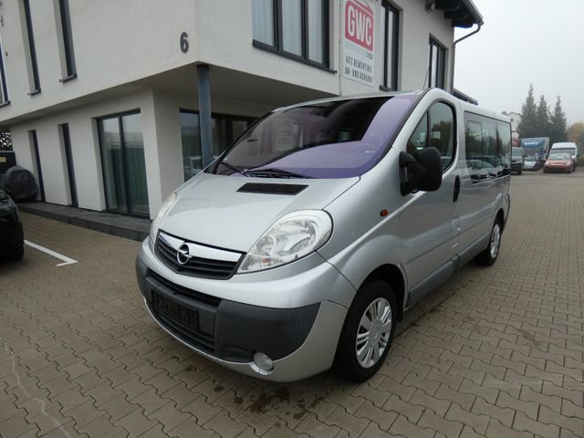 Opel Vivaro Kombi L1H1  PKW AHK Klima 9 Sitze Silber