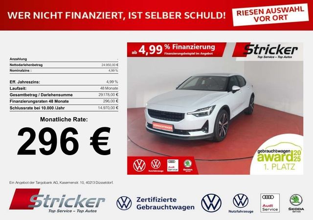 Polestar 2 Standard Range Single Motor 296,-ohne Anzahlun