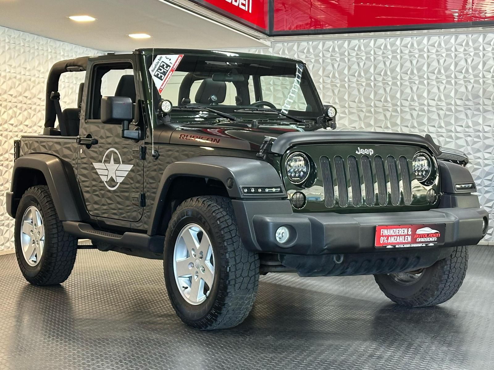 JEEP Wrangler Rubicon 2.8CRD MONSTER OPTIK LED#CABRIO - Image 2