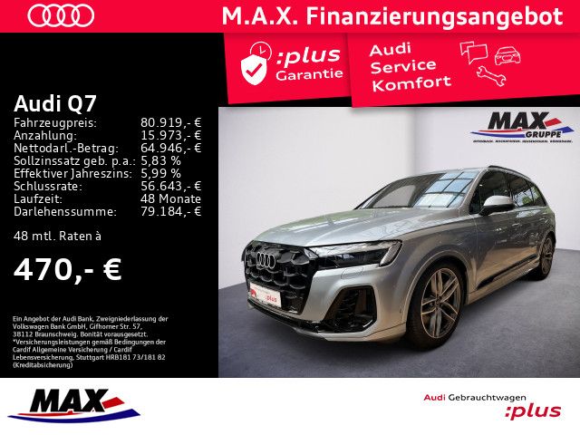 Q7 55 TFSIe QU S-LINE MATRIX+PANO+360°+HUD+AHK+