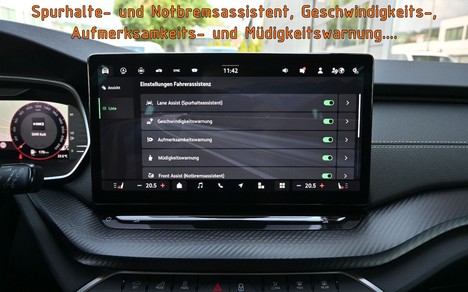 Fahrzeugabbildung SKODA Octavia 2.0 TDI DSG Sportline Combi °ACC°AHK°HUD