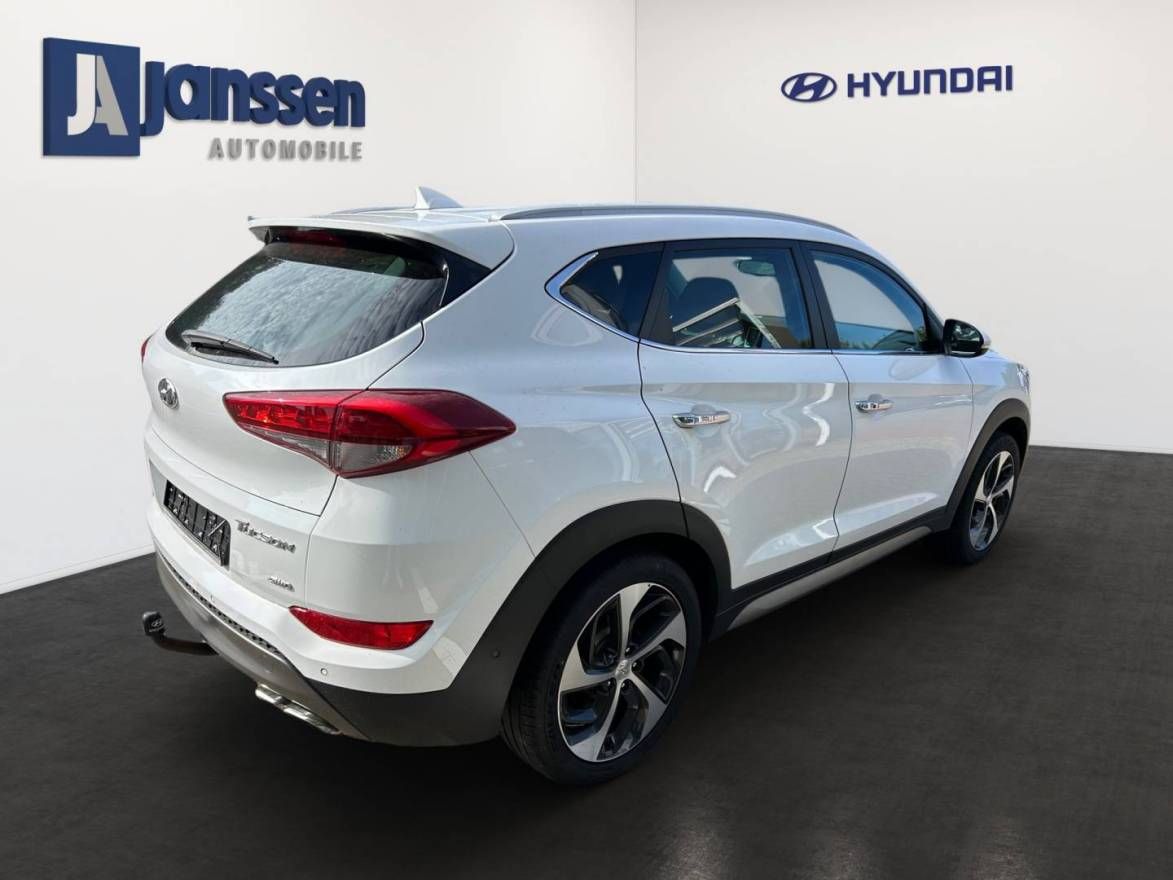 Fahrzeugabbildung Hyundai TUCSON 1.6 GDi Turbo 7-DCT 4WD Premium, Sicherhe