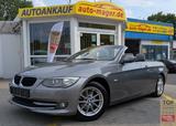 BMW 318i Cabrio*1.Hand*Xen*PDC*Shz*Memo*TOP*GARANTIE - graue BMW 3er Reihe