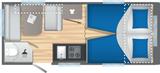 Caravelair Alba 472 Längsbetten! Bankverwertung! - Caravelair Händler