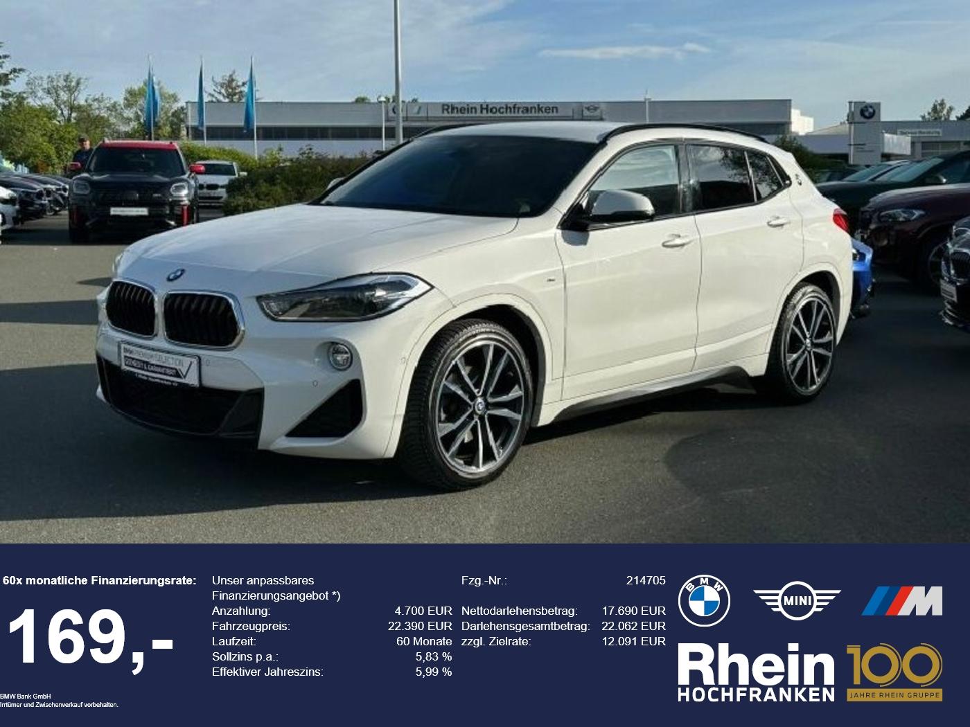 BMW X2 sDrive18i M Sport LED NAVI RFK PARKASSIST
