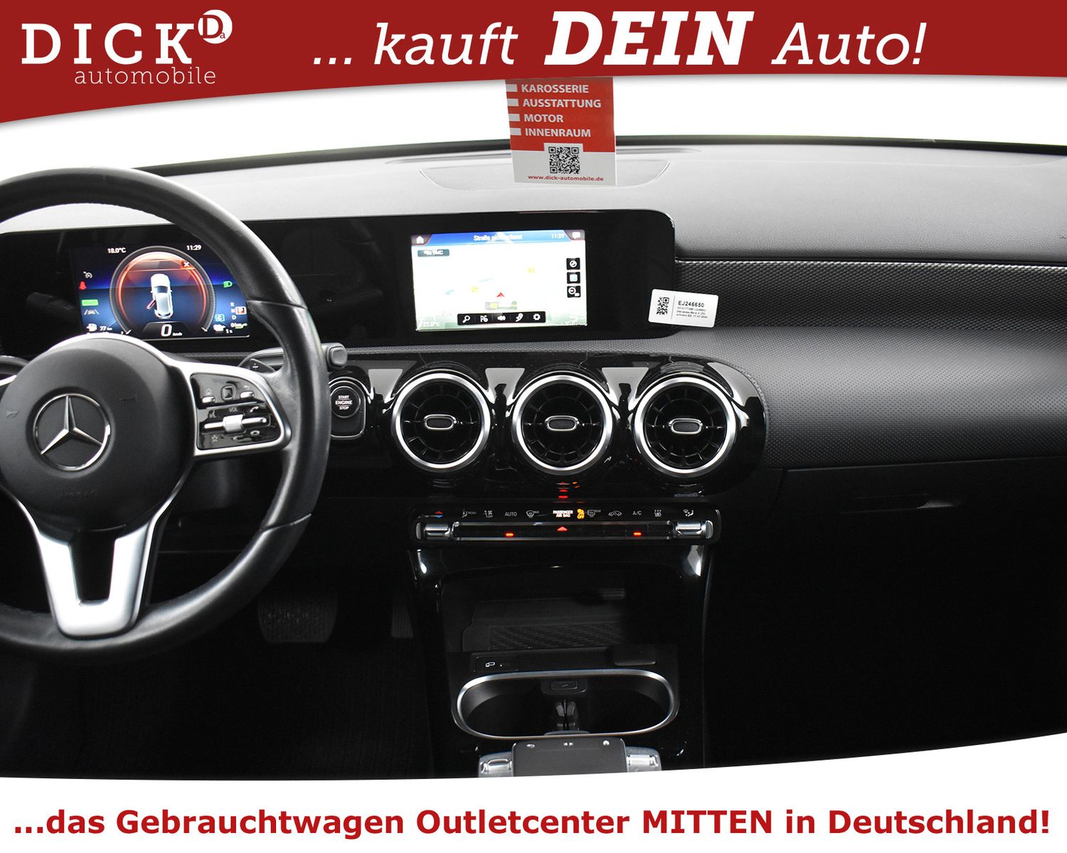 MERCEDES-BENZ A 250e 8G Progress AMG Line 18"+NIGHT+LED+VIRTU+ - Image 14