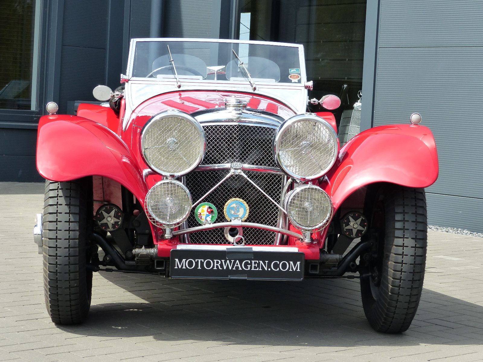 Fahrzeugabbildung Jaguar SS 100 3,5 Litre Roadster