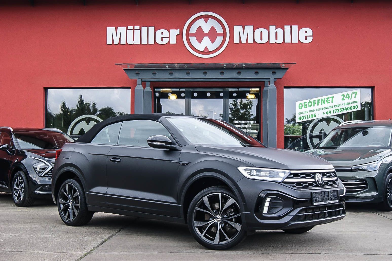 Fahrzeugabbildung Volkswagen T-Roc Cabriolet R-Line Edition Black limited 999