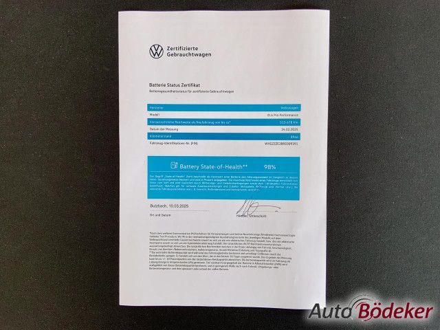 Volkswagen ID.4 Pro Performance 1-Gang Automatik Garantie