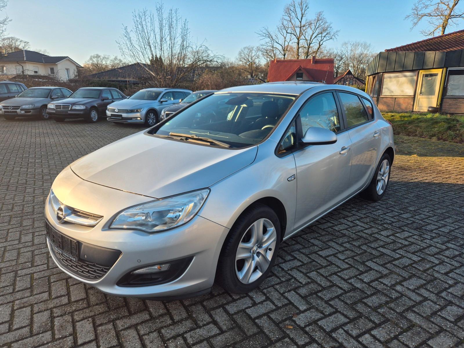 Opel Astra J Lim. 1.7CDTI  **Partikelfilter voll**