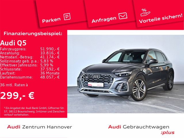 Audi Q5 S line 50 TDI quattro matrix AHK Kamera virtu