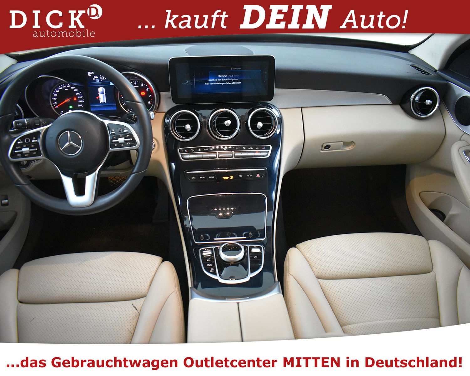MERCEDES-BENZ C300e T 9G  Avantg NAVI+LEDER+STNDHZ+LED+TEMP+18 - Image 8