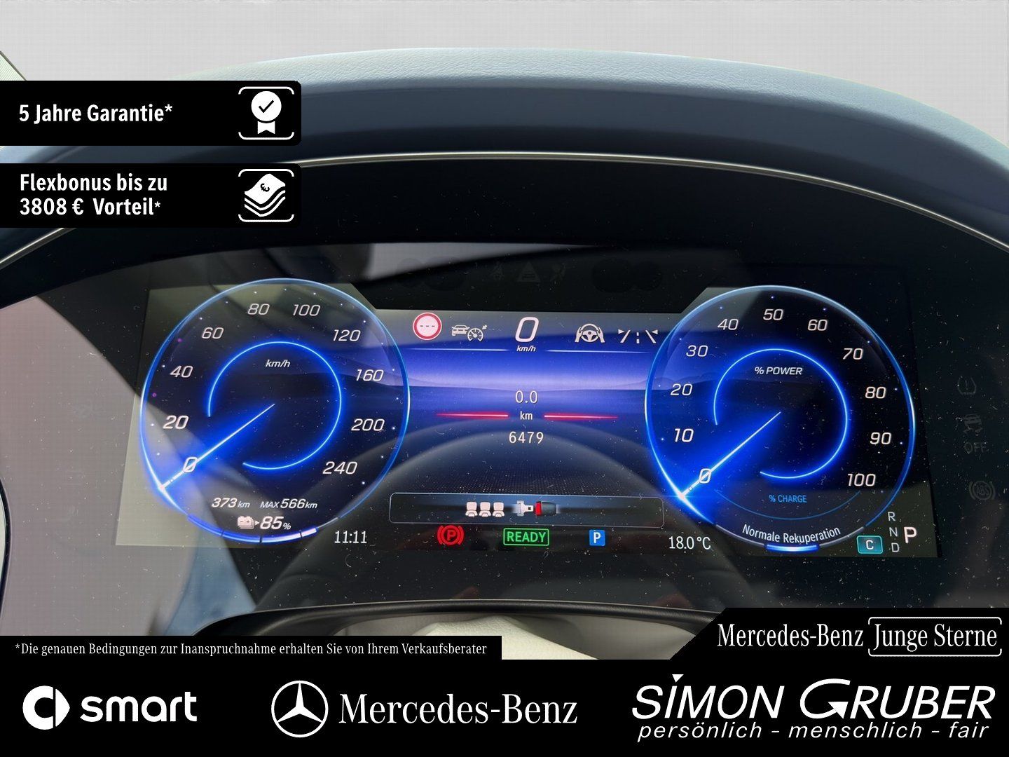 Fahrzeugabbildung Mercedes-Benz EQS 580 4M AMG Exklusive Drive Pilot AHK Md 2026
