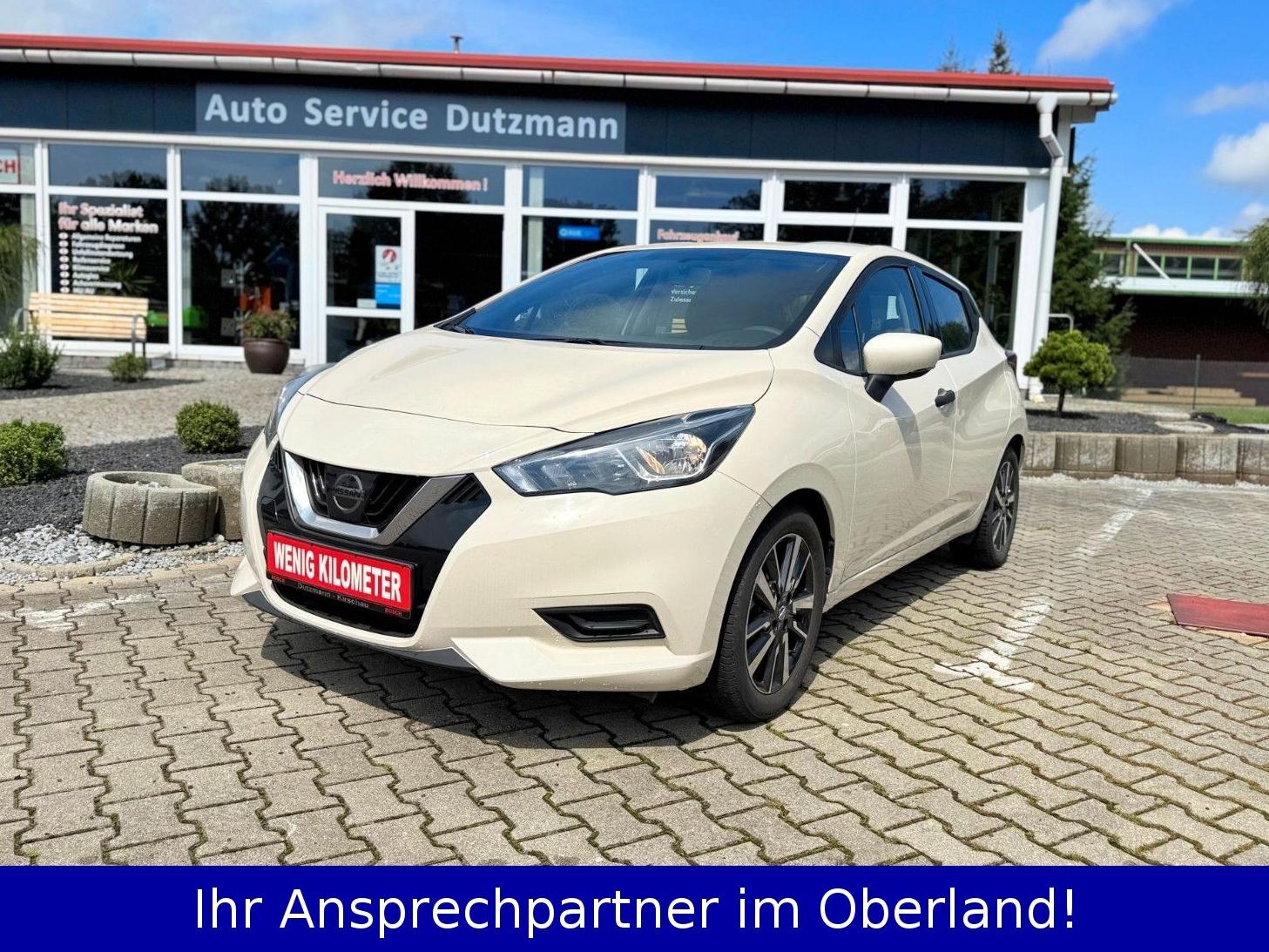 Nissan Micra Acenta SHZ+8-fach bereift+Klima+wenig KM!