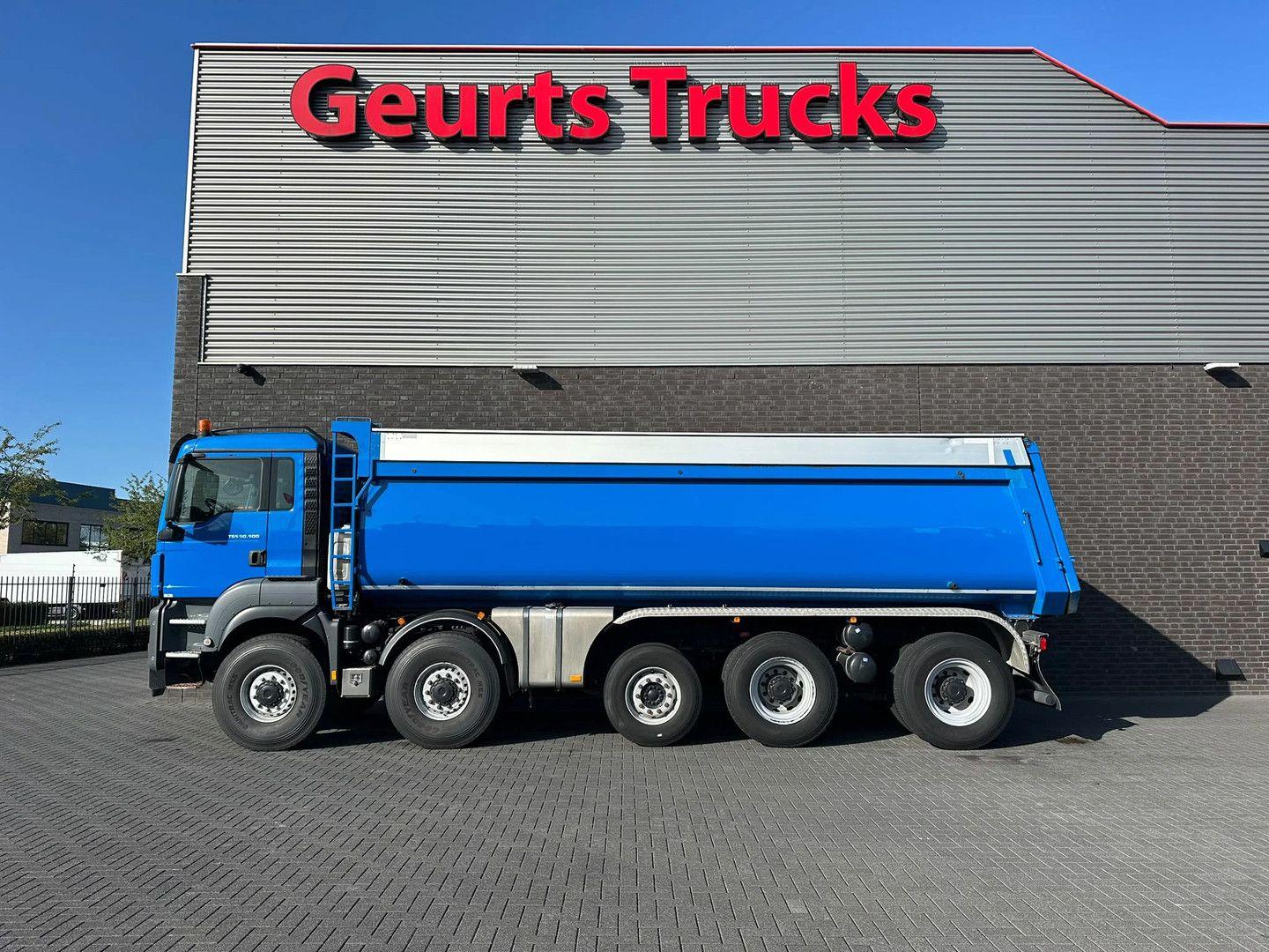 MAN TGS 50.500 10X8 BLH WSA RHINA 24,5 AO KIPPER MET