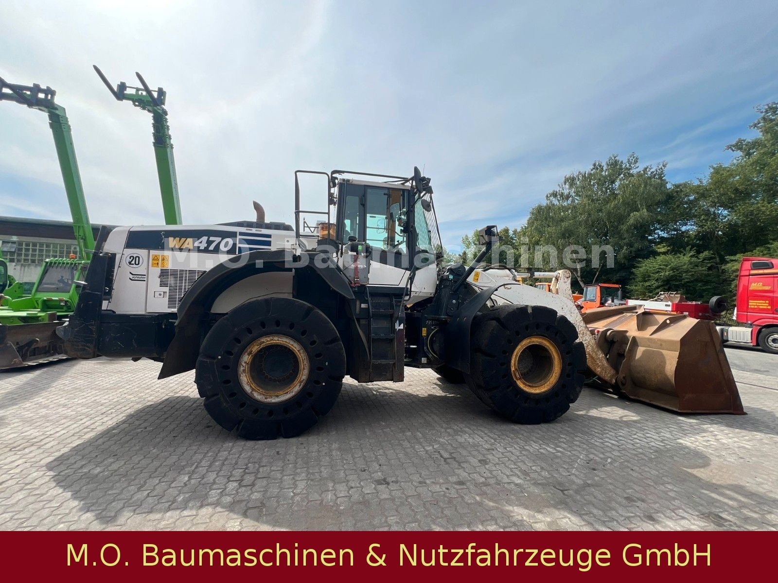 Fahrzeugabbildung Komatsu WA 470-8 / ZSA / Waage / AC/
