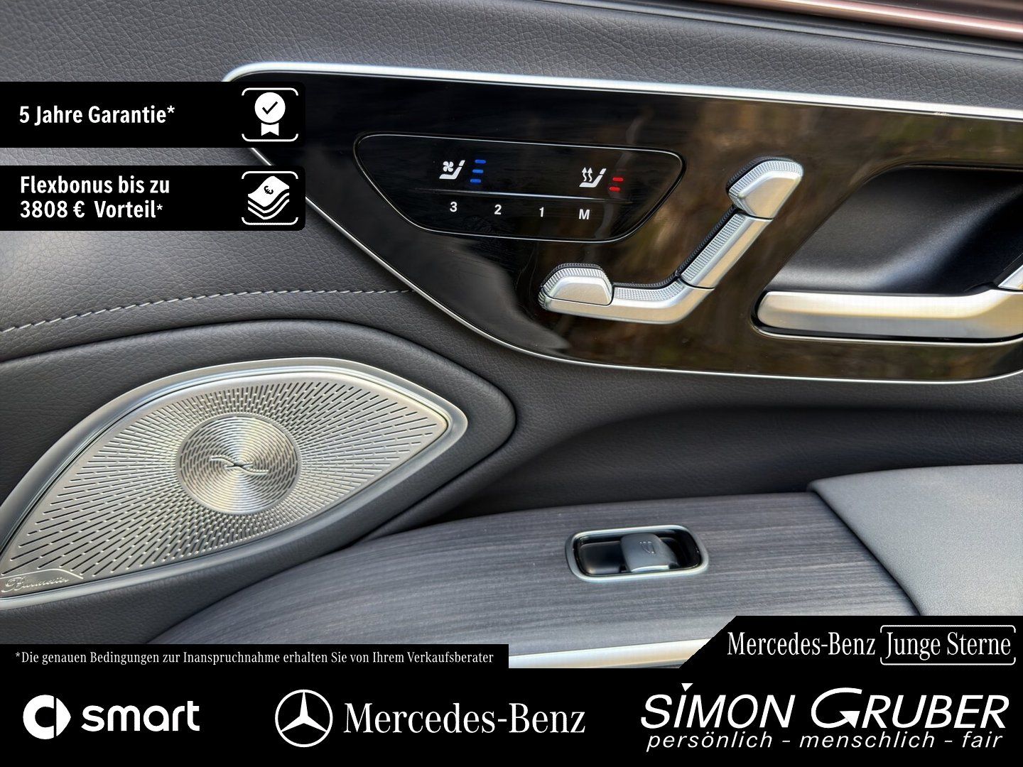 Fahrzeugabbildung Mercedes-Benz EQS 500 4M AMG Massage Sitzklima AHK Mod 2026