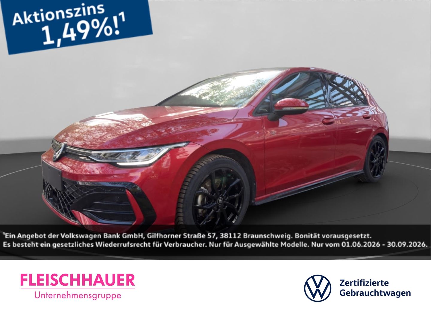 Volkswagen Golf VIII 1.5 TSI R-Line Sportpaket StandHZG Nav foto 1