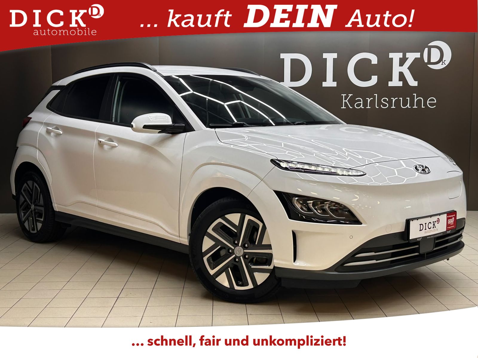 Hyundai Kona Elektro Trend LED+NAVI+KAM+DAB+KRELL+ACC+WP