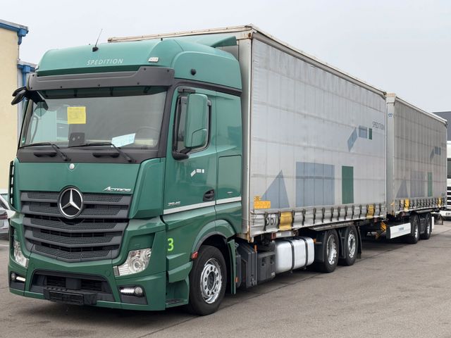 Mercedes-Benz Actros 2545 mit Anhänger*Zug*TÜV*Retarder*Mega