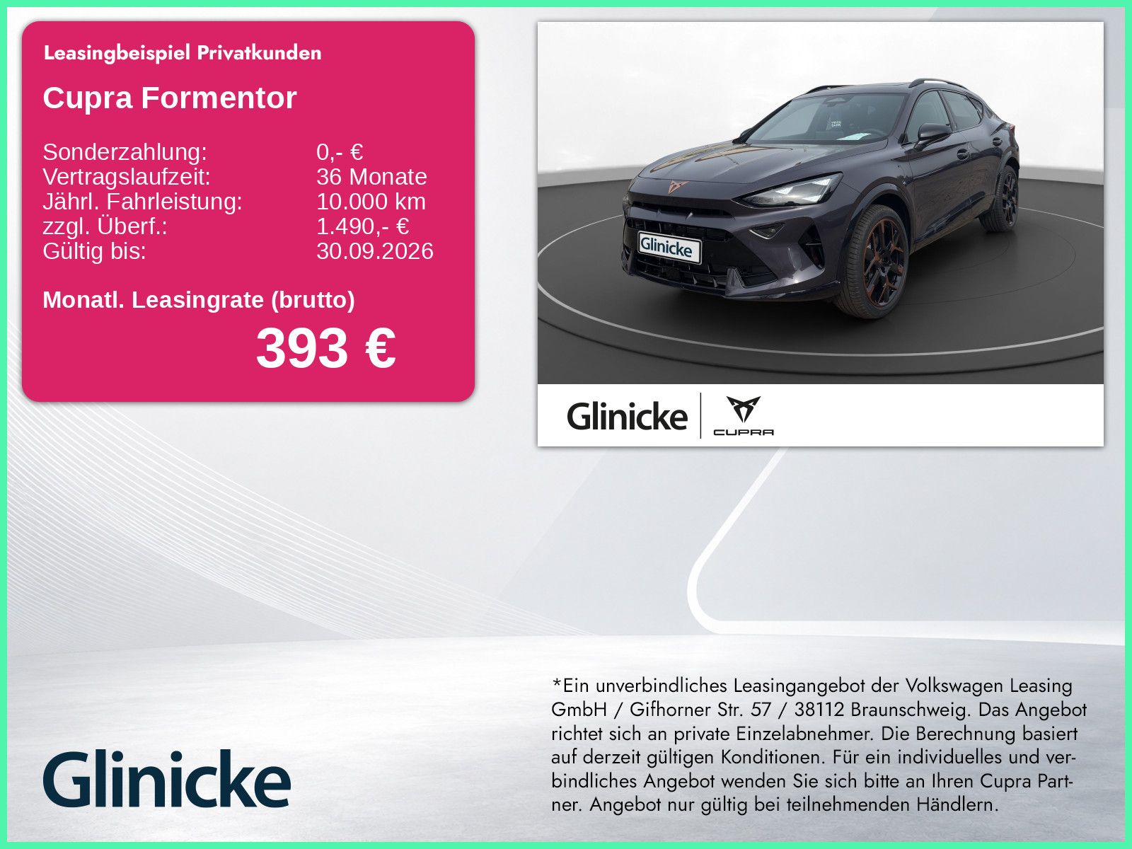 Cupra Formentor 2.0 TSI VZ Matrix AHK Sennheiser