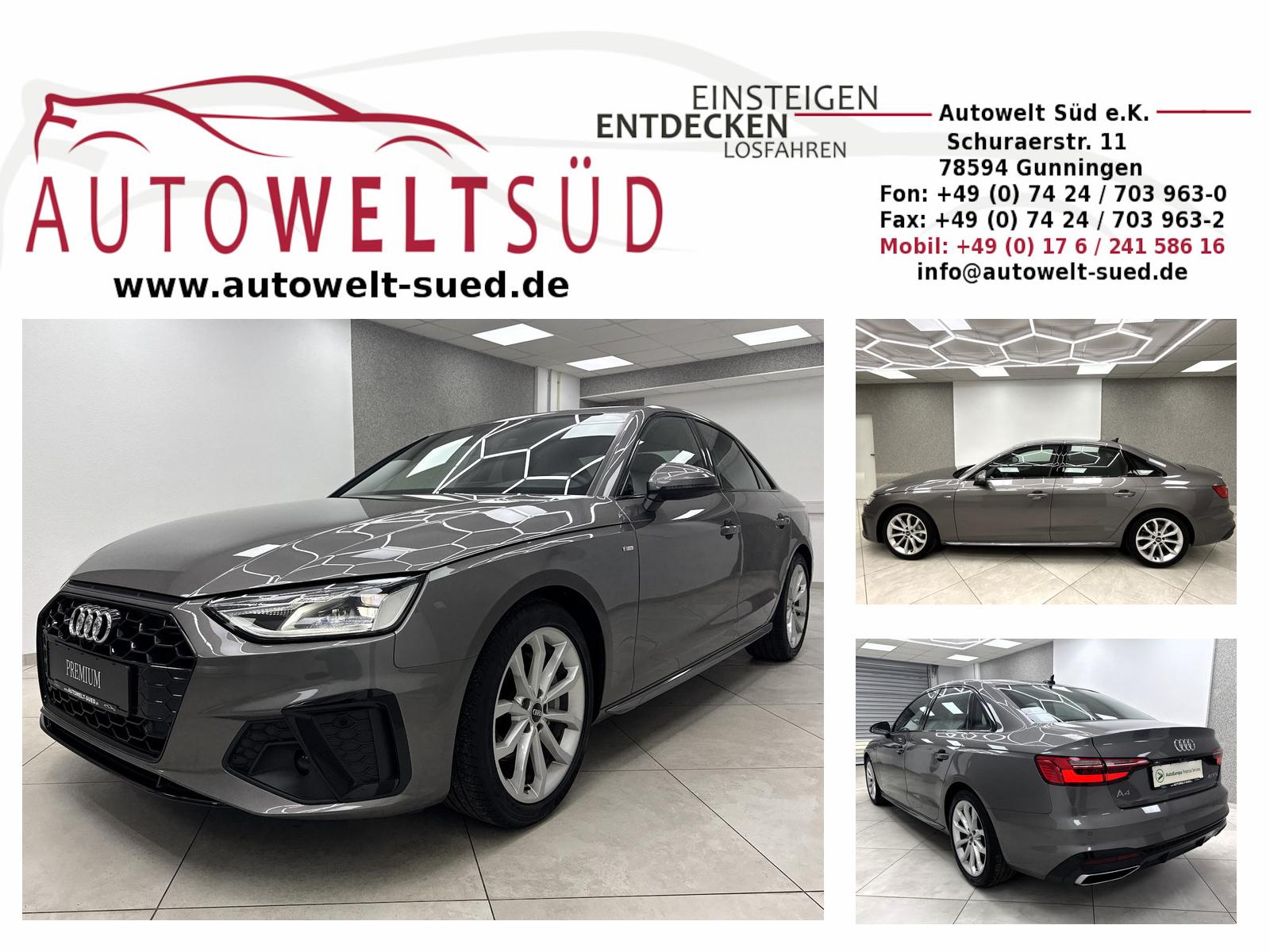 Audi A4 Limousine S Line Sport 40 TFSi Vckpt Navi Rca
