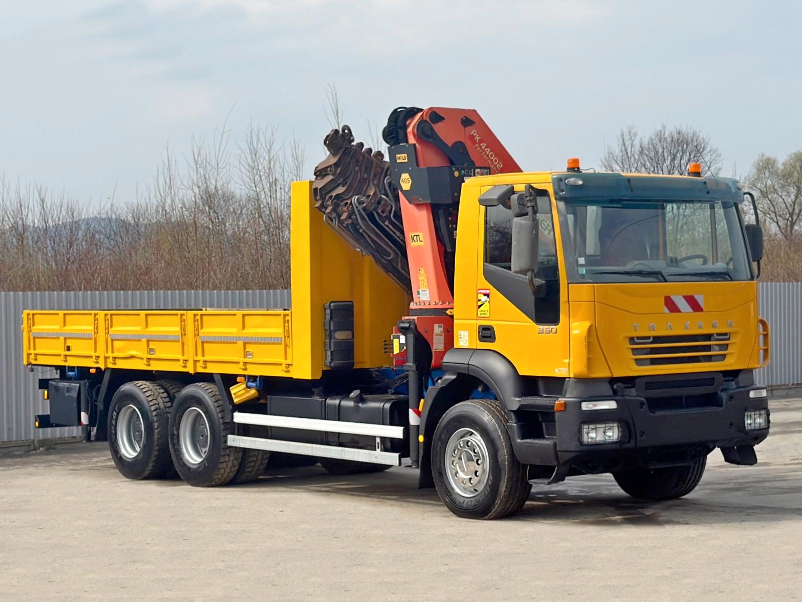 Iveco TRAKKER 350 * PRITSCHE 6,00* PK 44002+FUNK*6x4