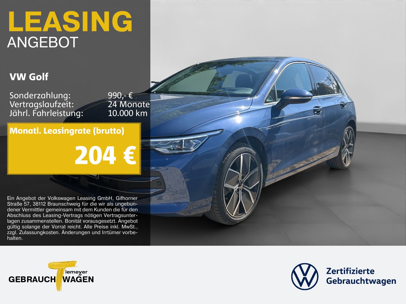 Volkswagen Golf 2.0 TDI DSG STYLE LM18 IQ.LIGHT HuD 360