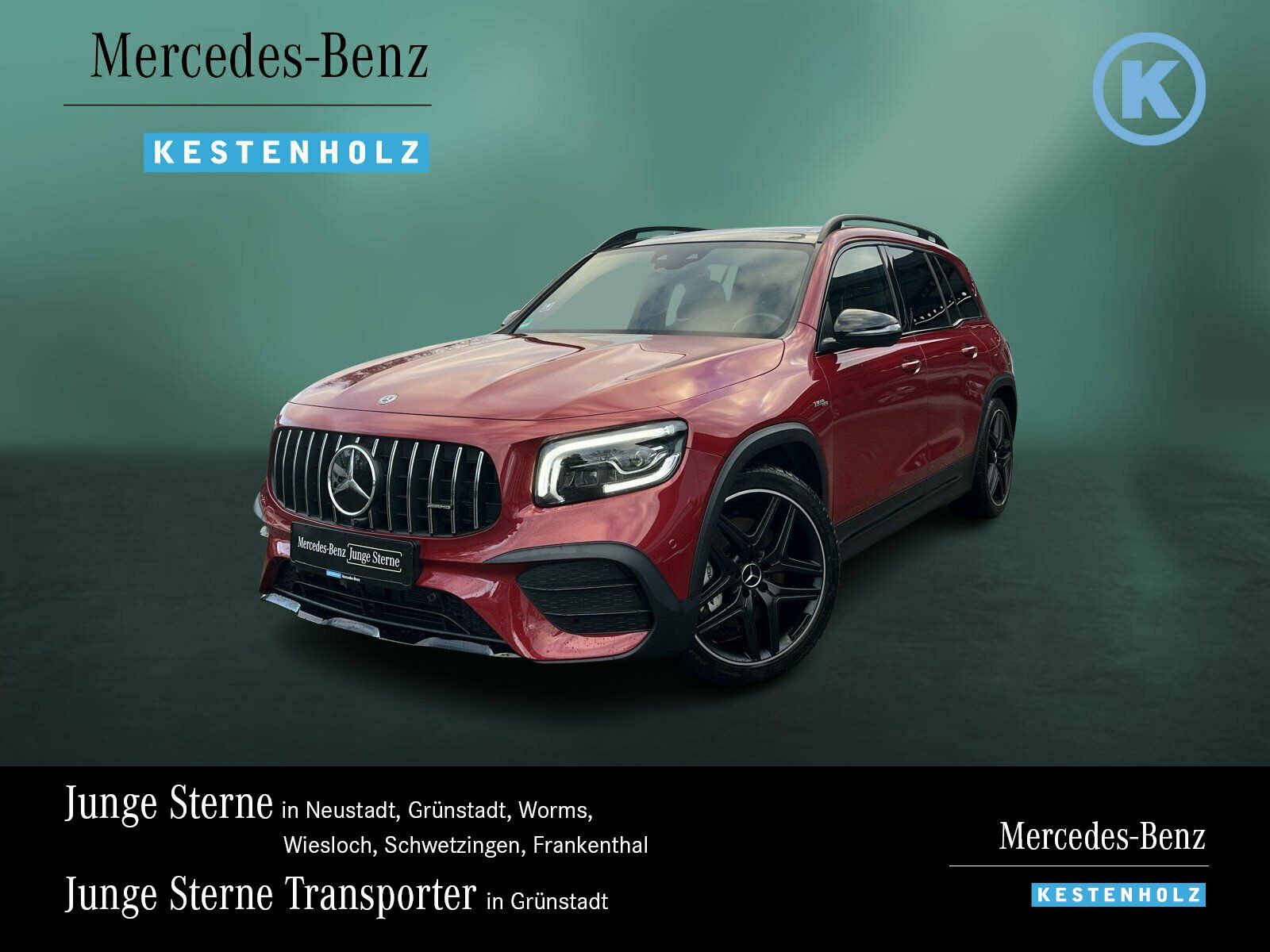 MERCEDES-BENZ GLB 35 AMG 4M NIGHT+STHZ+DISTRO+PANO+BURME+MLED