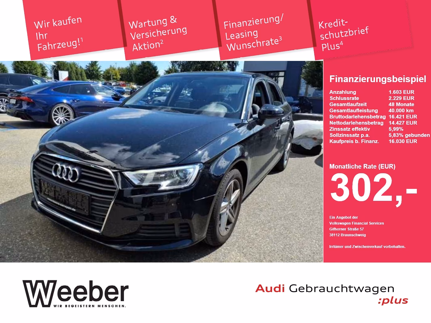 Audi A3 Sportback * PDC PLUS*NAVI*SHZ*16 ZOLL LM *