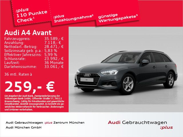 Audi A4 Avant 35 TDI S tronic ACC/Navi+/SitzHzg