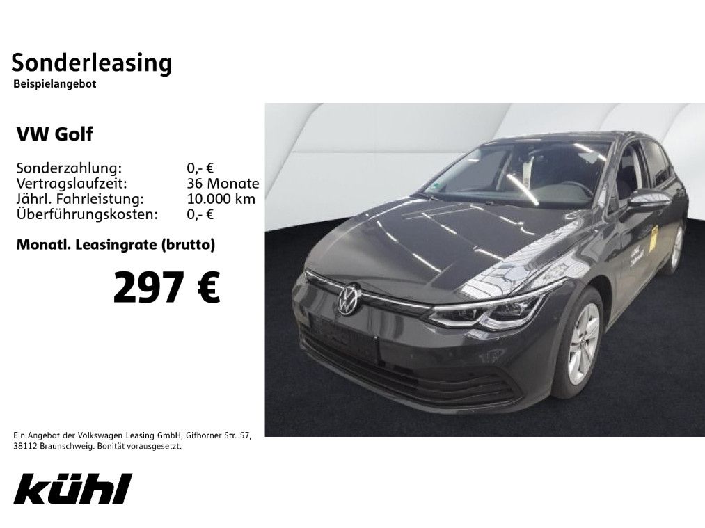 Volkswagen Golf 8 VIII 1.5 TSI Life LED+ ACC App Navi