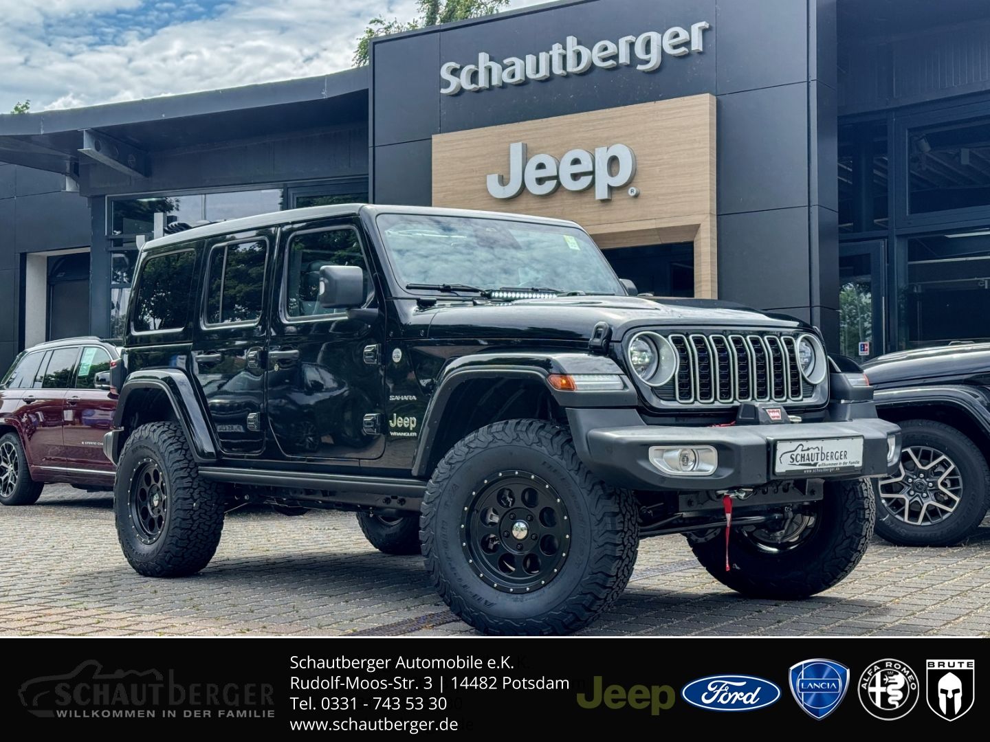 Jeep Wrangler Sahara BORLA 31''RÄDER LIGHTBAR 2,5ZOLL
