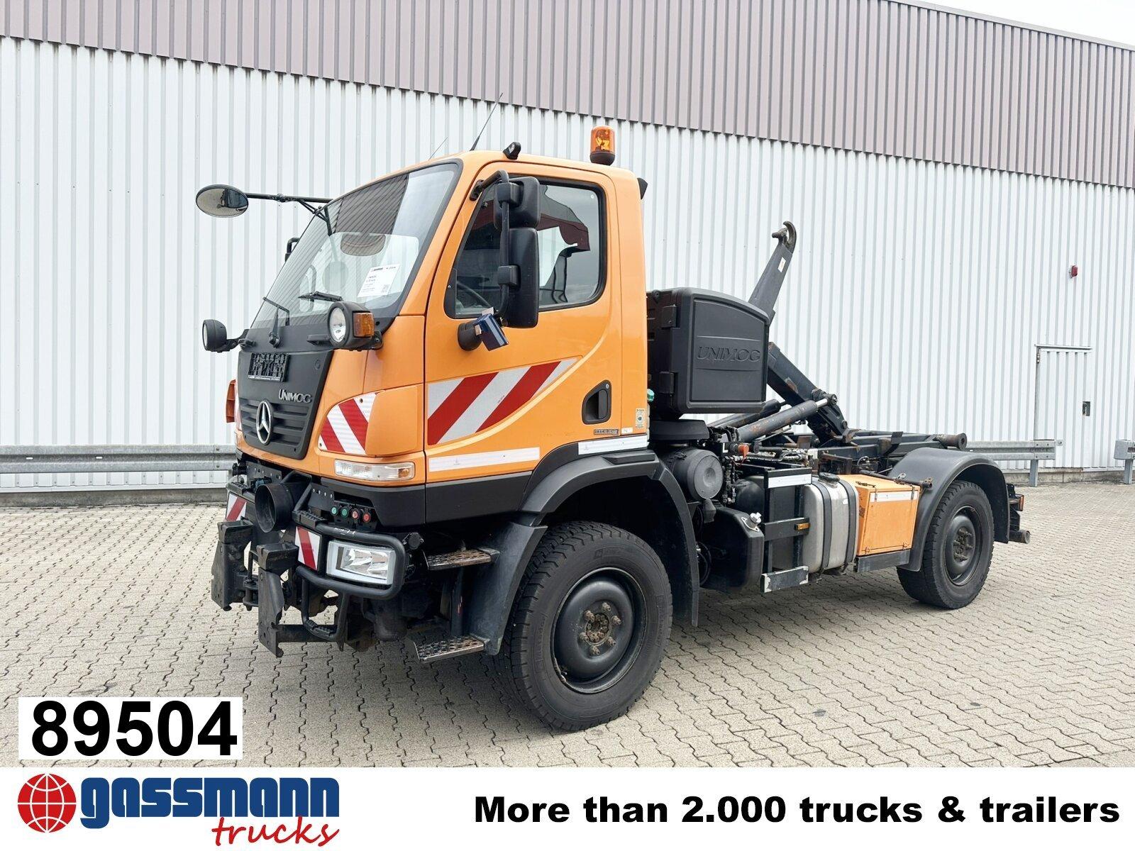 Unimog U 20 4x4, City-Abroller, Zapfwelle,