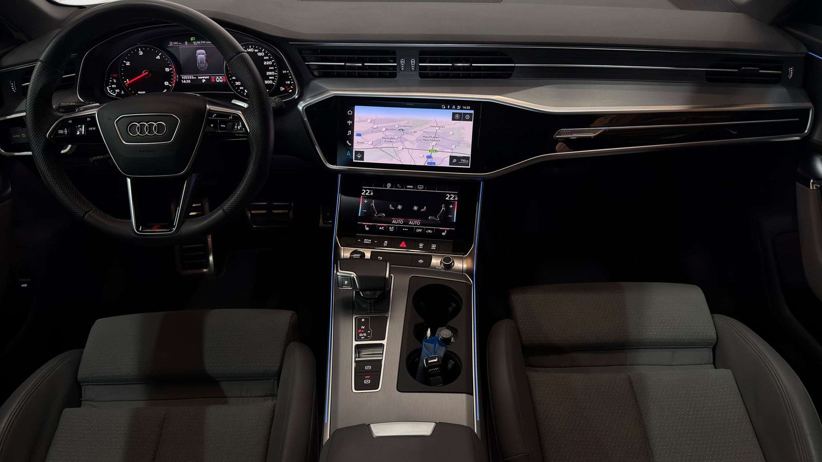 Audi A6 Avant|40 TDi|105.000km|2023|S-Line|Automaat|G imagem 3