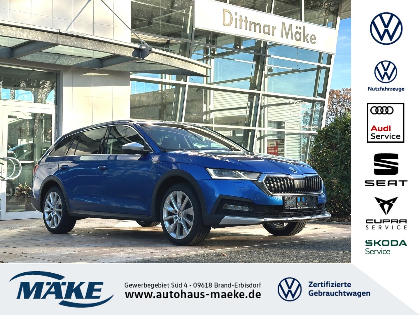 Octavia Combi Scout 2.0 TDI DSG 4x4 AHV LED STDH