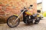 Harley-Davidson Wide Glide FXDWG Schwarz Gelb Flame - Angebote entsprechen deinen Suchkriterien