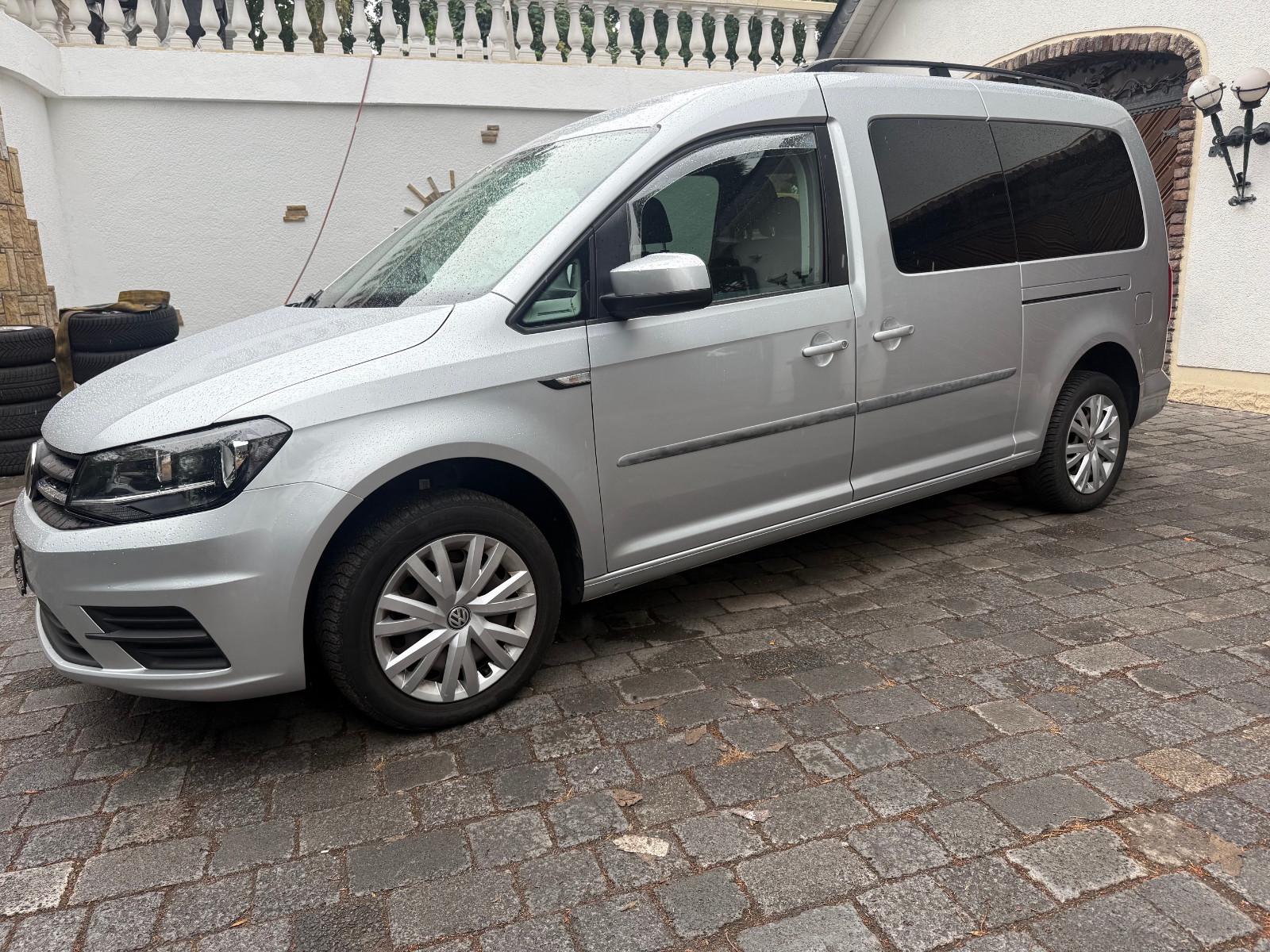 Volkswagen Caddy Maxi 7Sitzer 2Hd Seckhfeft Tempo Allw. TOP