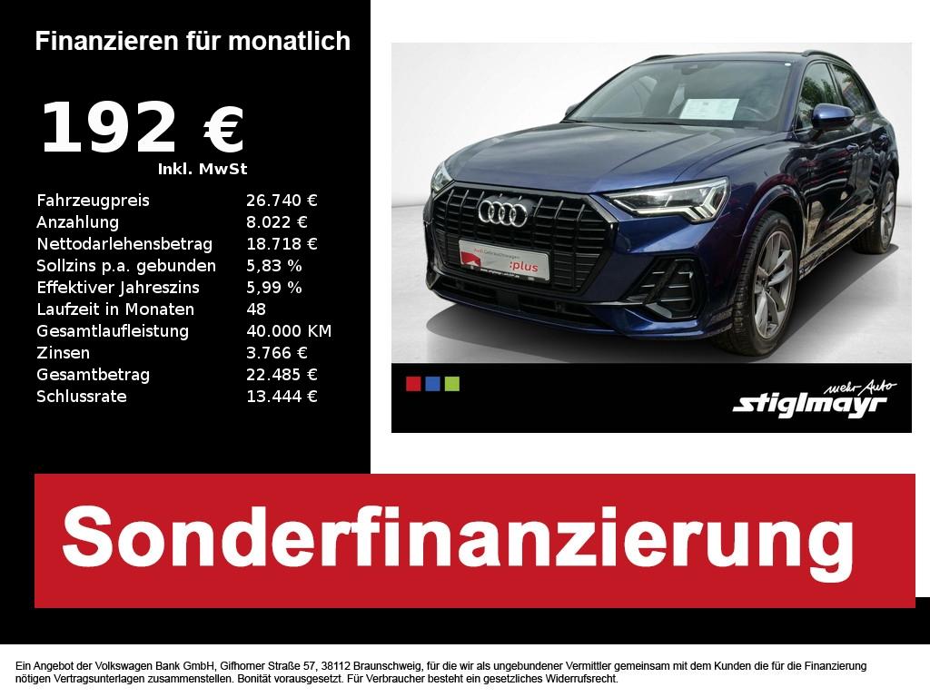 Audi Q3 S-line 35 TFSI S-tronic DAB+LED+NAVI+VC