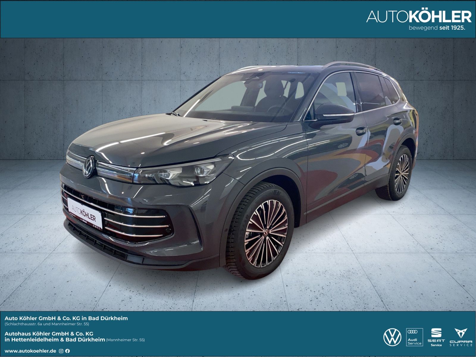 Volkswagen Tiguan Elegance - ab 339.- / Gewerbe ab 229.-