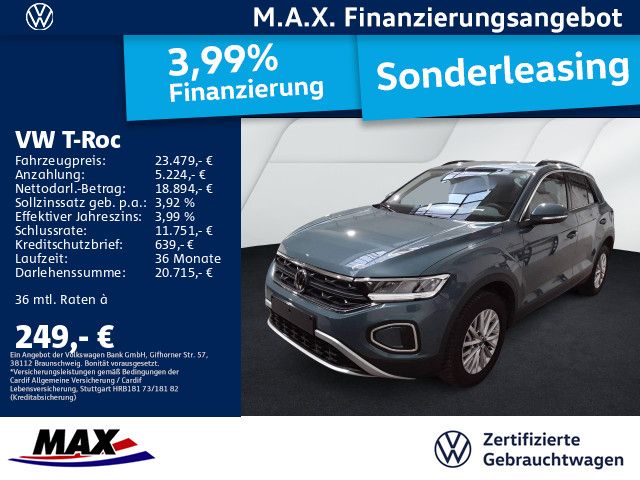 Volkswagen T-Roc 1.0 TSI LIFE LED+NAVI+PDC+SITZHZG+ALU+APP+