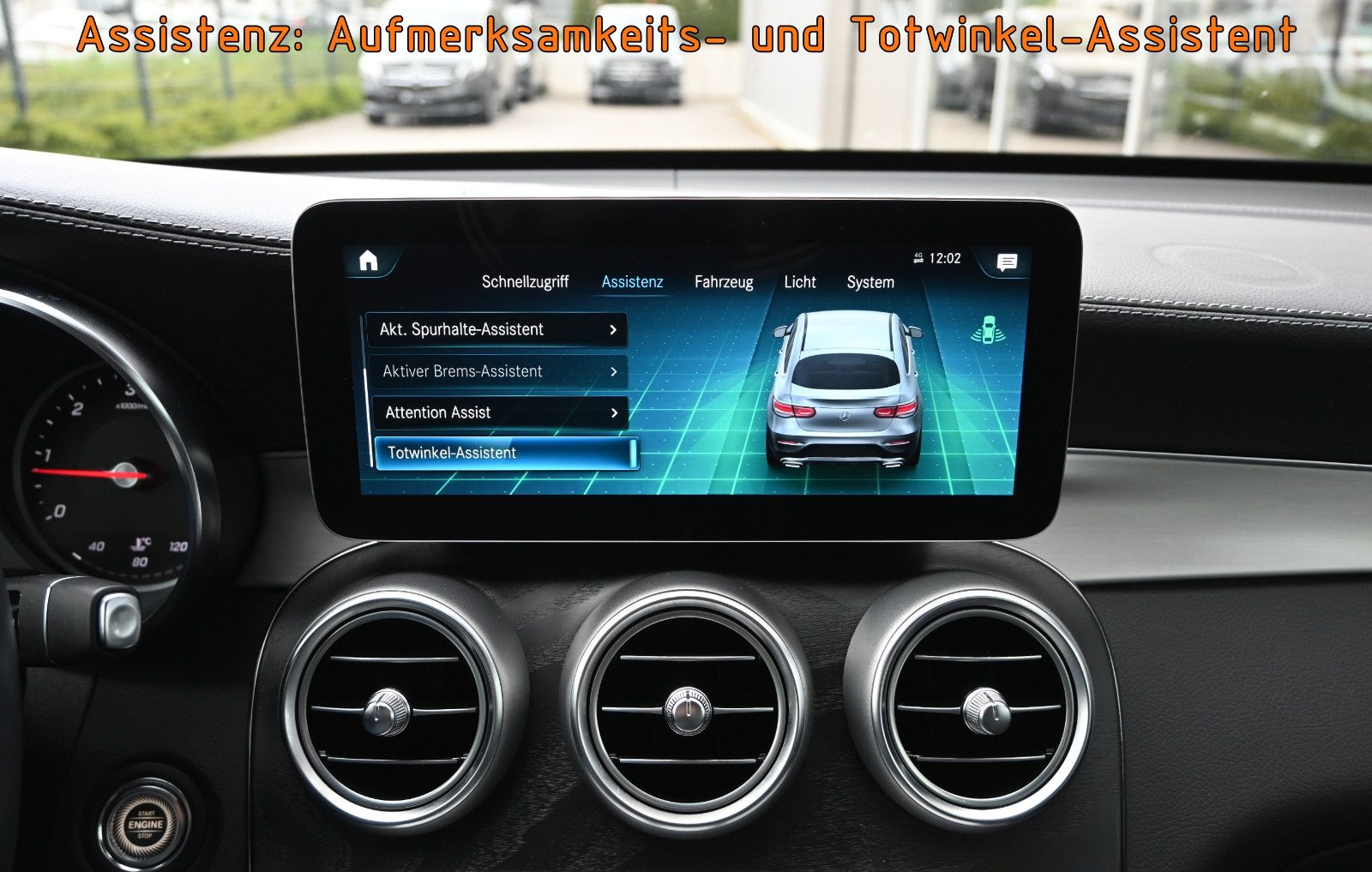 Fahrzeugabbildung Mercedes-Benz GLC 300 d 4M. Coupé NIGHT °ACC°AHK°360°STANDHEIZ