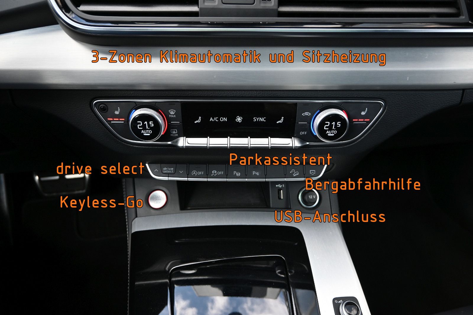 Fahrzeugabbildung Audi SQ5 TDI Tiptr. quattro °UVP 96.744€°ACC°STHZ°HUD