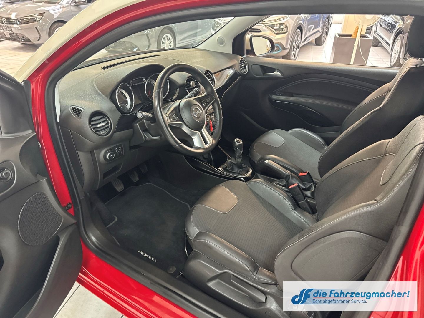 Fahrzeugabbildung Opel Adam Jam Temp Berganfahrass. Speedlimiter Alu Kl