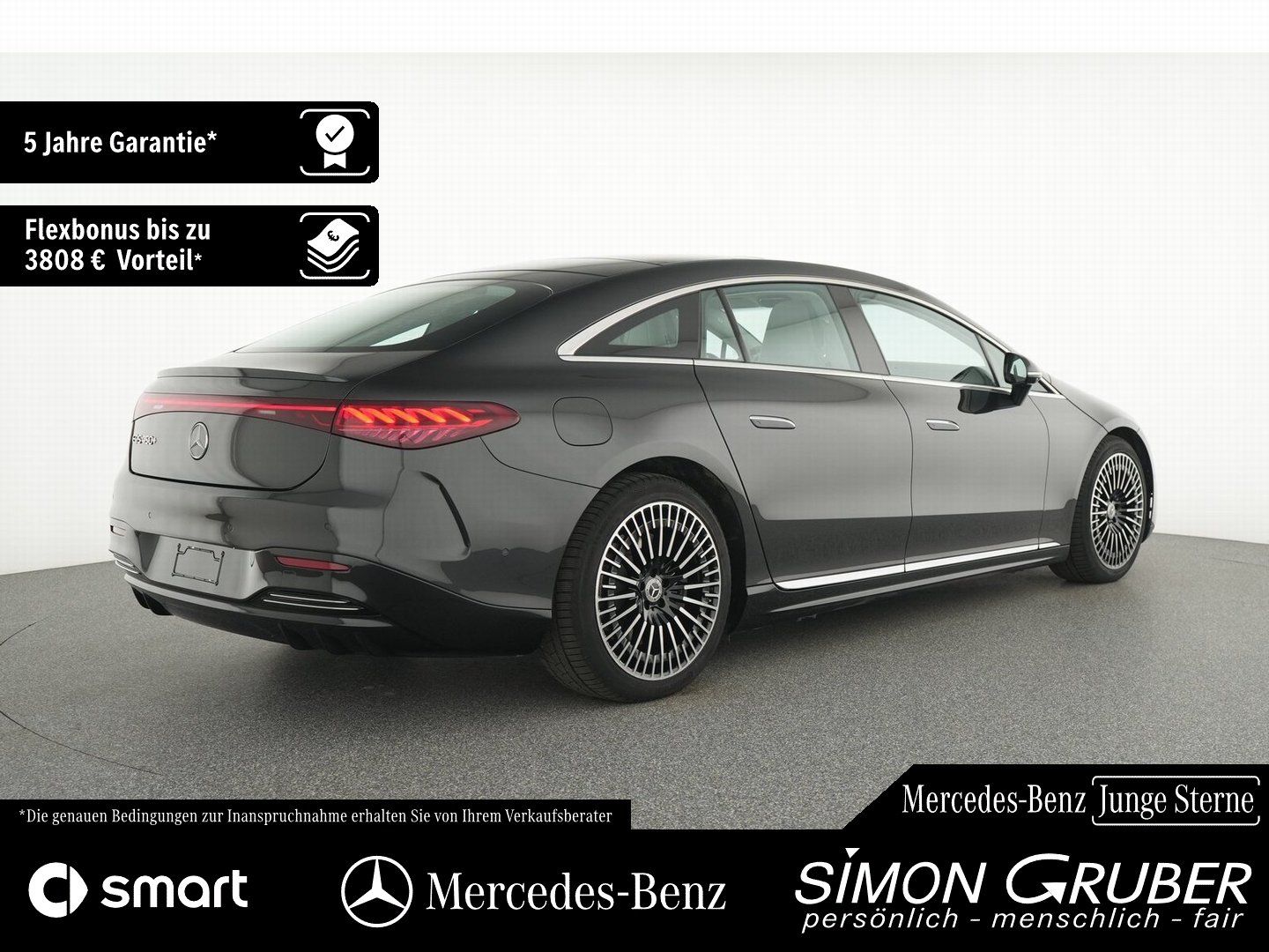 Fahrzeugabbildung Mercedes-Benz EQS 450+ AMG Pano Hyperscreen Burm Mod 25 118kw