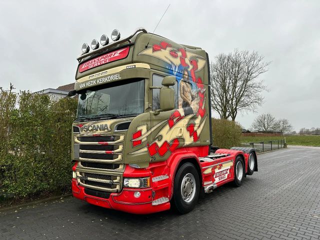 Scania R580 V8 Full air-retarder-6x2-eur0 6